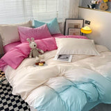 Taooba Cotton Candy Pastel Gradients Bedding Set