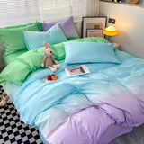 Taooba Cotton Candy Pastel Gradients Bedding Set