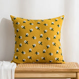 Taooba-Cute Embroidered Flowers Cushion Cover