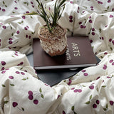 Taooba-Purple Cherries Bedding Set