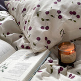 Taooba-Purple Cherries Bedding Set