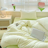 Taooba Cozy Striped Bedding Set