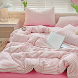 Taooba-Cozy Striped Bedding Set