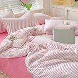 Taooba-Cozy Striped Bedding Set