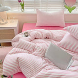 Taooba Cozy Striped Bedding Set