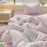 Taooba-Cozy Striped Bedding Set