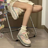 Taooba Christmas Gift outfit -Aesthetic Butterfly Bat Patchwork Sneakers