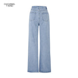 Christmas Gift Fashion Vintage Jeans Woman High Waist Jeans Women Printed Casual Trousers Long Pant Vintage Boyfriends Jeans Denim Jeans Female