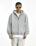 Taooba  No. 10828 BOXY ZIP-UP HOODIE