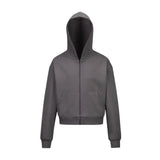 Taooba  No. 10828 BOXY ZIP-UP HOODIE