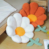 Taooba-Daisy Flower Plush Seat Cushion