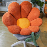 Taooba-Daisy Flower Plush Seat Cushion