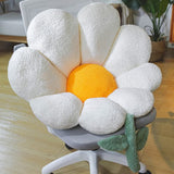 Taooba-Daisy Flower Plush Seat Cushion