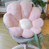 Taooba-Daisy Flower Plush Seat Cushion