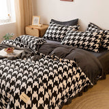 Taooba-Dogtooth Check Bedding Set