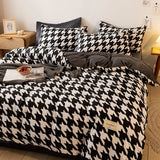 Taooba-Dogtooth Check Bedding Set