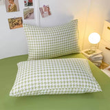 Taooba-Dogtooth Check Korean Bedding Set 2.0