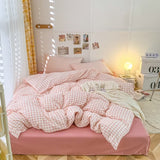 Taooba Dogtooth Check Korean Bedding Set 2.0