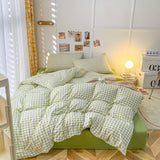 Taooba-Dogtooth Check Korean Bedding Set 2.0