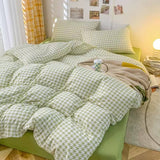 Taooba-Dogtooth Check Korean Bedding Set 2.0