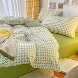 Taooba Dogtooth Check Korean Bedding Set 2.0