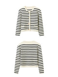 Taooba Zaria Striped Cardigan