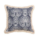 Taooba-Ethnic Motifs Fringed Cushion Cover