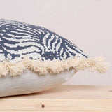 Taooba-Ethnic Motifs Fringed Cushion Cover