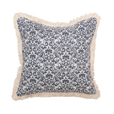 Taooba-Ethnic Motifs Fringed Cushion Cover