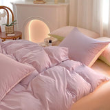 Taooba-Dusty Pastel Shades Cotton Bedding Set