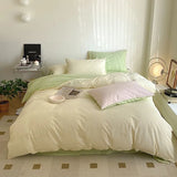 Taooba-Dusty Pastel Shades Cotton Bedding Set