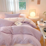 Taooba-Dusty Pastel Shades Cotton Bedding Set