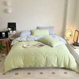 Taooba Dusty Pastel Shades Cotton Bedding Set