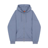 Taooba  No. 4390 ESSENTIALS ZIP-UP HOODIE