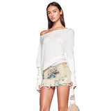 Taooba Christmas Gift outfit  Lachlan Long Sleeve Crop Top