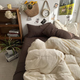 Taooba Earthy Tones Aesthetic Bedding Set