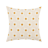 Taooba-Embroidered Daisies Cushion Cover