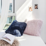 Taooba-Dusty Faux Fur Cushion Cover