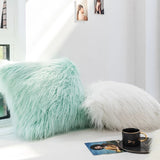 Taooba-Dusty Faux Fur Cushion Cover