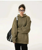 Taooba Suede Comfortable Oversized Hoodie