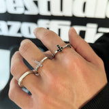 Taooba Zircon Cross Ring