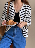 Taooba Christmas Gift outfit -Stripe Cardigan