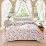 Taooba Fruit Ruched Bedding Set - Cherry