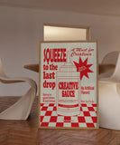 Taooba-Creative Sauce Wall Print