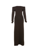 Taooba Fraidy Long Sleeve Maxi Dress