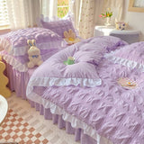 Taooba-Kawaii Ruffle Bedding Set