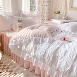 Taooba-Kawaii Ruffle Bedding Set