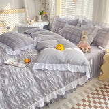 Taooba Kawaii Ruffle Bedding Set