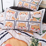 Taooba-Kawaii Shiba Bedding Set