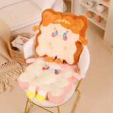 Taooba-Kawaii Toast Seat Cushion